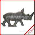 Stone rhinoceros decoration statue for yard YL-D181